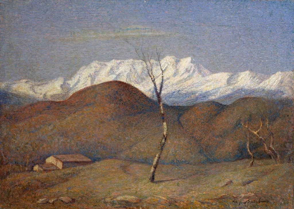 Monterossino in inverno